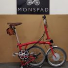 kit electrification velo brompton vae semiplie rouge - monspad