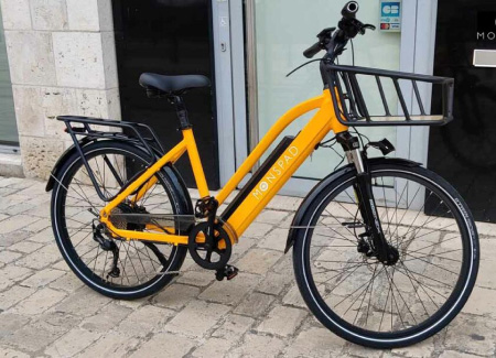 Le vélo électrique qui allie : confort, sécurité, adapté à tous et équipé pour des trajets urbains sans souci.